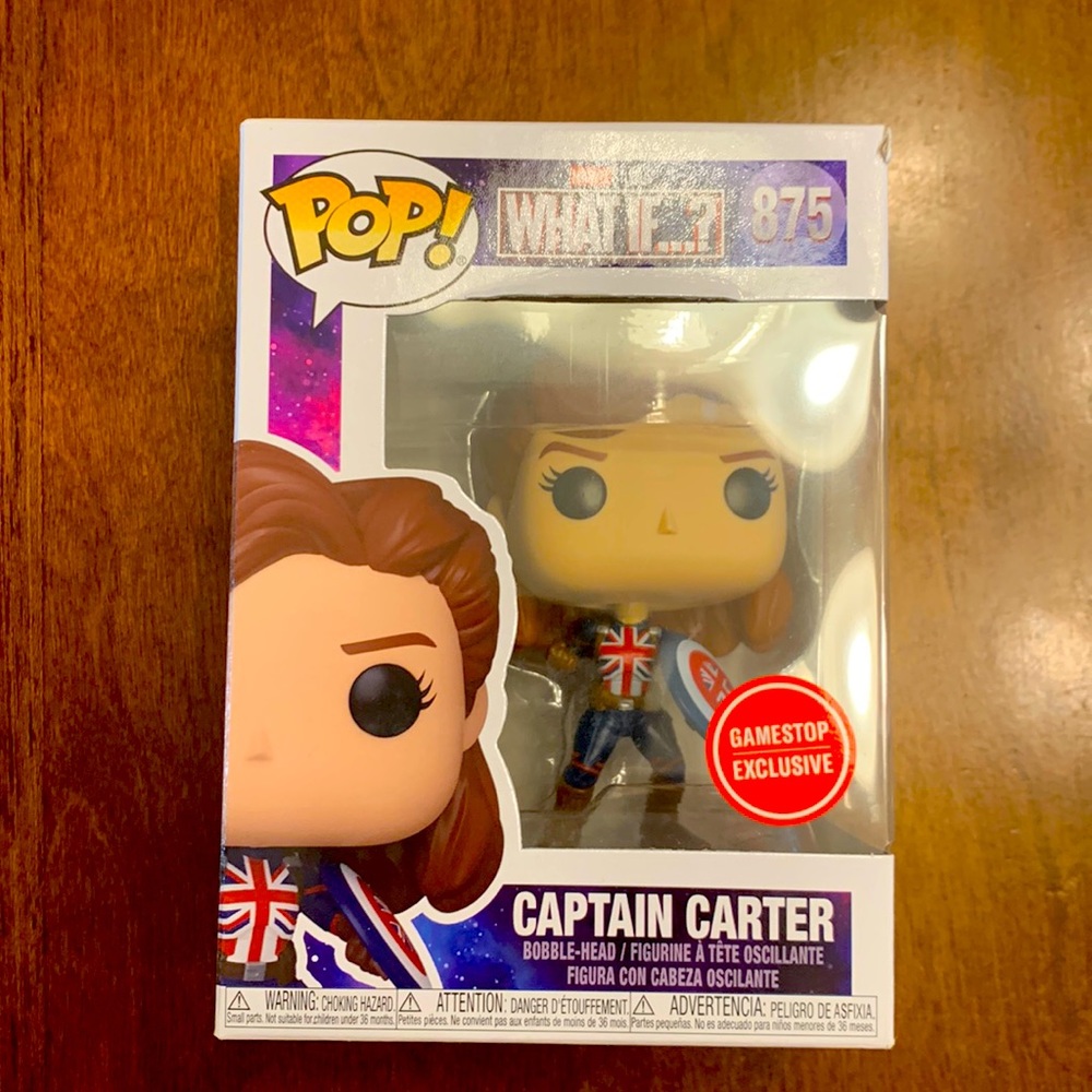 FUNKO POP WHAT IF? #875 Captain Carter